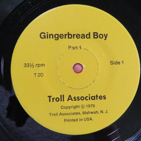 Gingerbread Boy  LP Vinyl Record 33 1/3 RPM, Troll 1979 - Picture 3 of 7